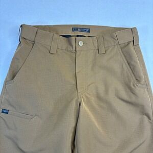 5.11 Tactical Mens Ripstop Cargo Pants Brown 32x32 Straight Leg Outdoor Work
